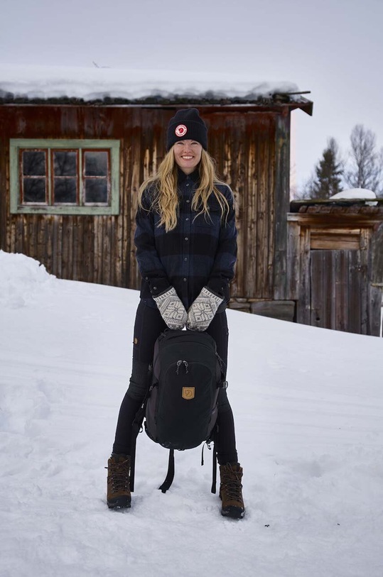 Аксесуари Вовняна шапка Fjallraven 1965 Logo F78142.550 чорний