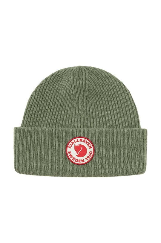 Doplnky Vlnená čiapka Fjallraven 1968 Logo F78142.677 zelená