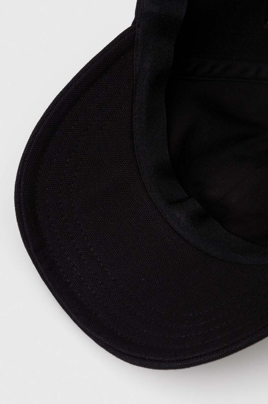 A.P.C. czapka z daszkiem bawełniana czarny COCPR.M24069
