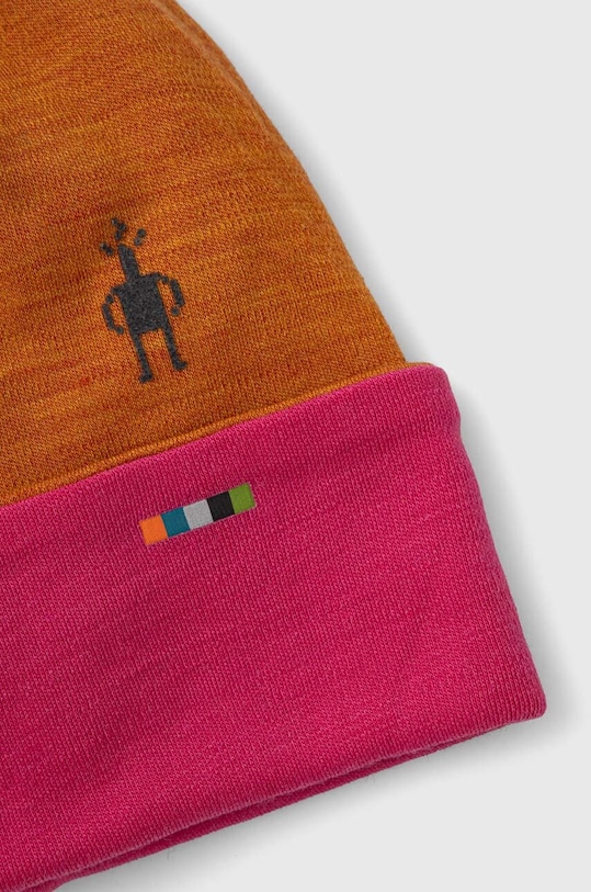 Doplňky Oboustranná čepice Smartwool Thermal Merino Reversible SW0SW956 oranžová