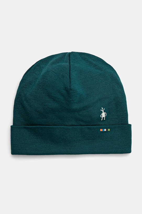 Oboustranná čepice Smartwool Thermal Merino Reversible vlna tyrkysová SW0SW956