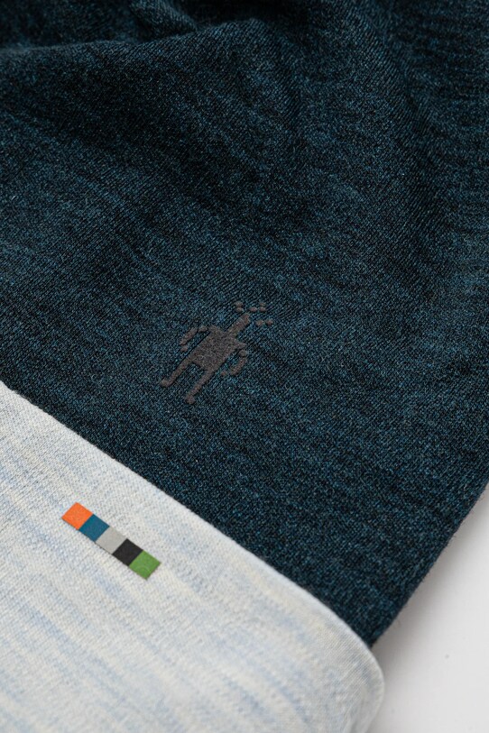 Аксесуари Двостороння шапка Smartwool Thermal Merino Reversible SW0SW956 бірюзовий