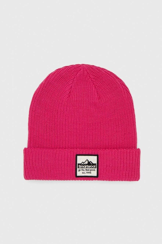 Vlněná čepice Smartwool vlna růžová SW011493