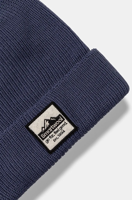 Smartwool czapka wełniana SW011493 niebieski AW25