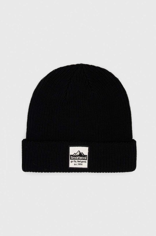 Вовняна шапка Smartwool вовна чорний SW011493