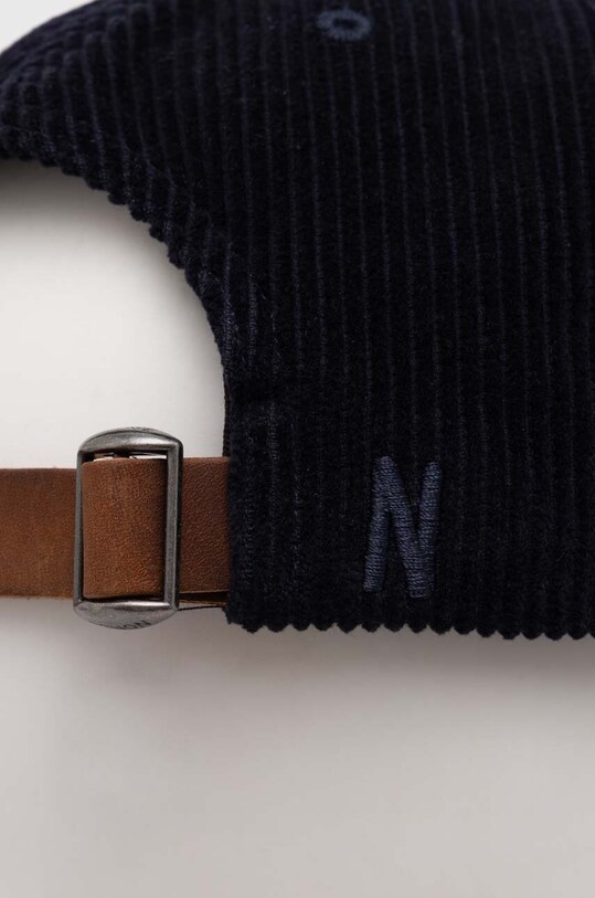 Norse Projects cotton baseball cap Wide Wale Corduroy Sports Cap navy N80.0131.7004