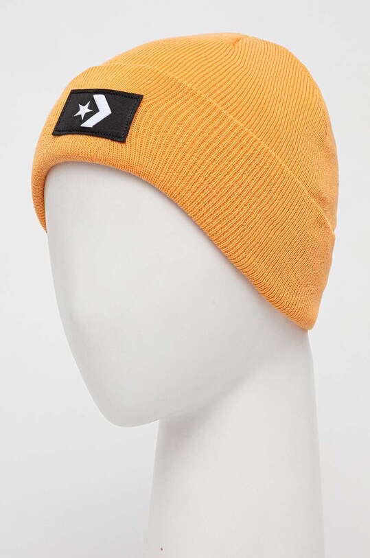 Akcesoria Converse czapka 10025367.A05 pomarańczowy