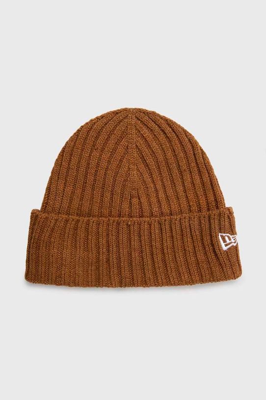 New Era czapka Cuff Beanie pozostałe brązowy 60364240