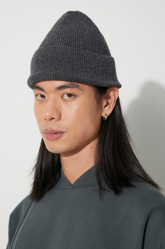 Universal Works czapka wełniana Watch Cap szary 29478
