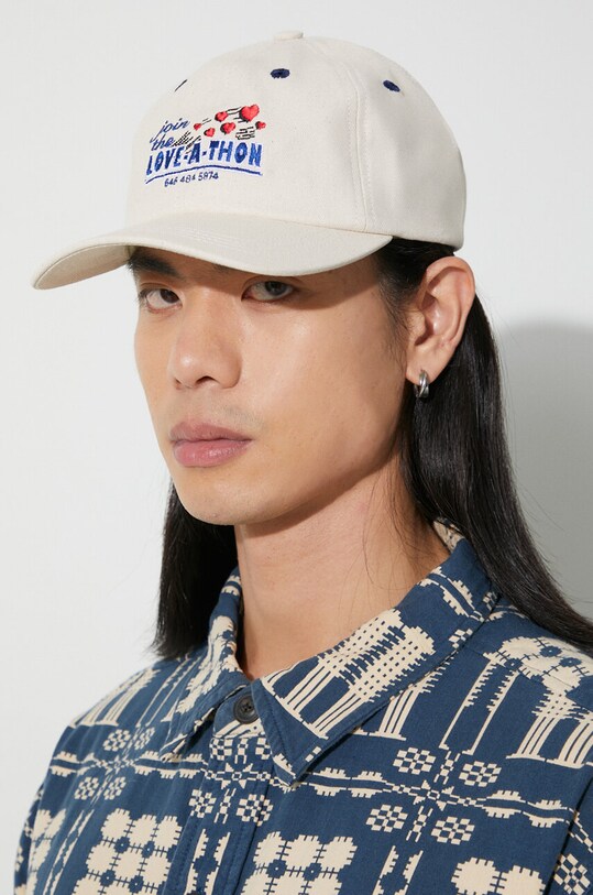 Corridor cotton baseball cap Love-a-thon Cap HT0095 beige
