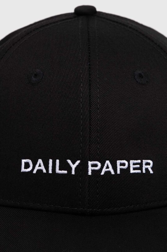 Бавовняна бейсболка Daily Paper Ecap 3 2111051 чорний AW23