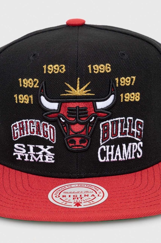 Mitchell&Ness czapka z daszkiem x Chicago Bulls HHSS6269.CBUYYPPPBLCK czarny AW23