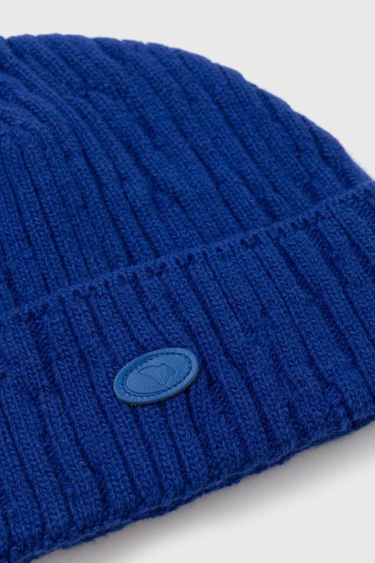 Ader Error berretto in lana Etik Logo Beanie BMADFWHW0504 blu AW23