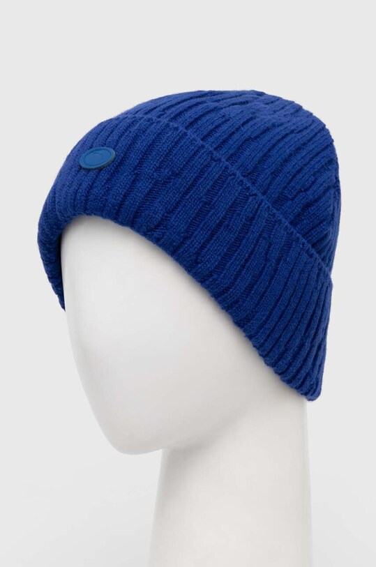 Doplňky Vlněná čepice Ader Error Etik Logo Beanie BMADFWHW0504 modrá