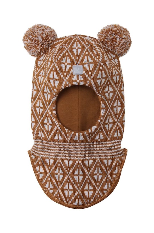 Reima kominiarka dziecięca Kuuraan Planet friendly brązowy 5300214A.9BYX