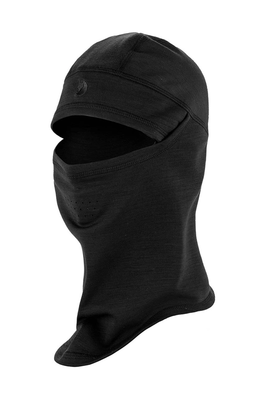 Kukla s příměsí vlny Fjallraven Keb Fleece Balaclava černá F86997.550