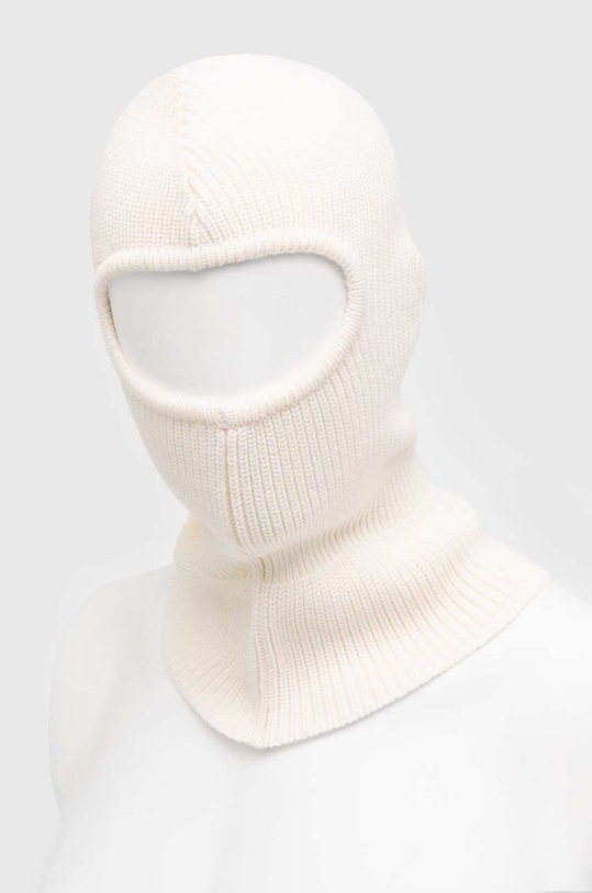 Drôle de Monsieur wool balaclava La Cagoule beige C.BN102.WO009.EC