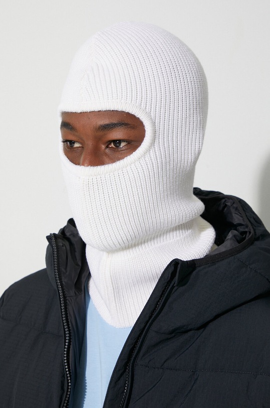 Drôle de Monsieur wool balaclava La Cagoule beige C.BN102.WO009.EC