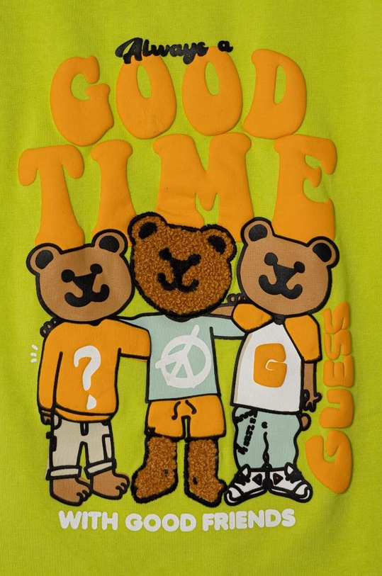 Chłopiec Guess komplet niemowlęcy I3YG03.K6YW0.9BYX zielony