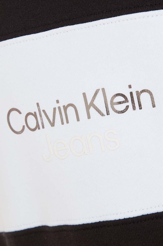 Calvin Klein Jeans dres bawełniany dziecięcy czarny IB0IB01691.9BYX