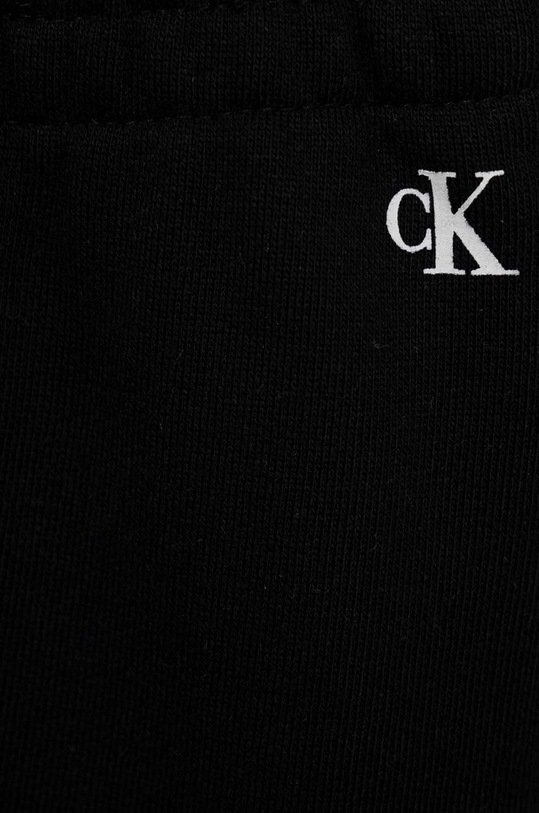 Calvin Klein Jeans dres bawełniany dziecięcy IB0IB01691.9BYX czarny