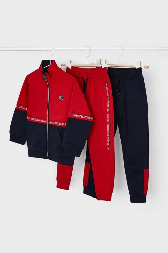 Mayoral dres dziecięcy 4867.5B.Mini.9BYX czerwony AW23