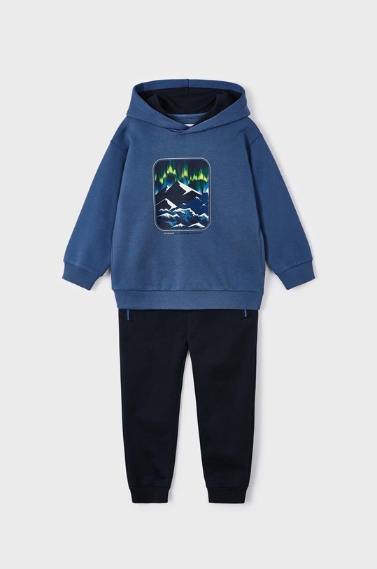 Mayoral dres dziecięcy 4874.5G.Mini.9BYX niebieski AW23