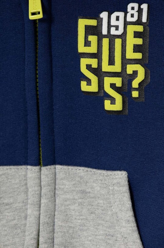 CHLAPEC Dětská tepláková souprava Guess I3BG20.KAD73.9BYX modrá