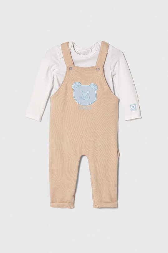 Guess komplet niemowlęcy z elastanem beżowy P3BG18.J1300.9BYX