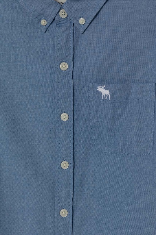 Băieți Abercrombie & Fitch camasa de bumbac pentru copii KI225.4022 albastru