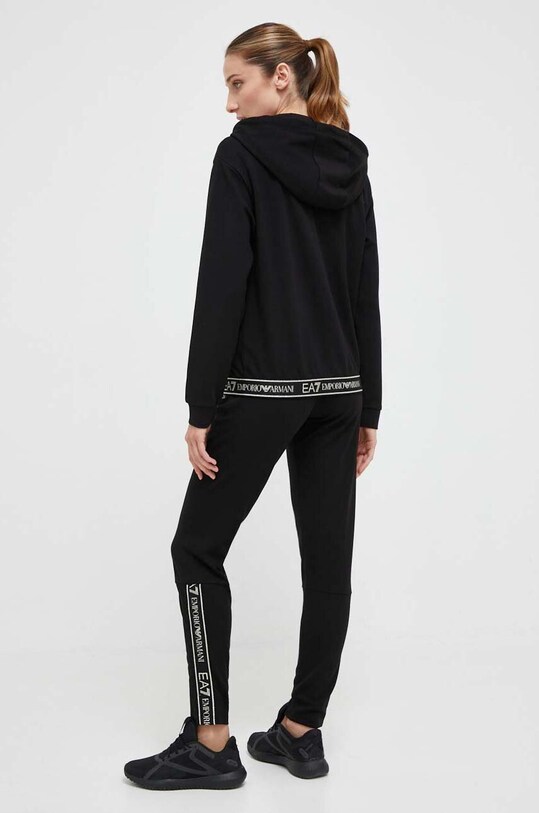 Tepláková súprava EA7 Emporio Armani čierna 6RTV56.TJKWZ