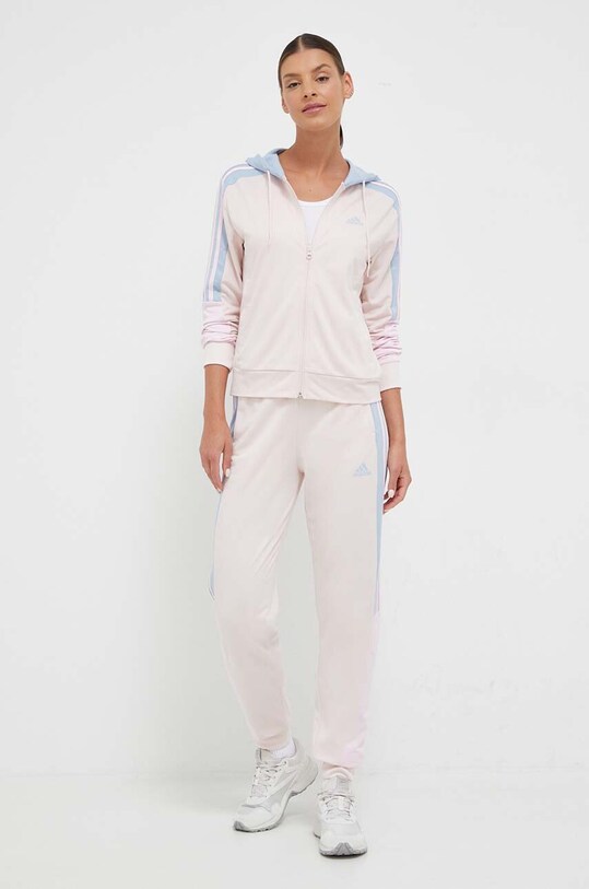 adidas dres dzianina różowy IJ8759