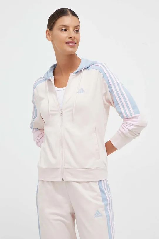 Odzież adidas dres IJ8759 różowy