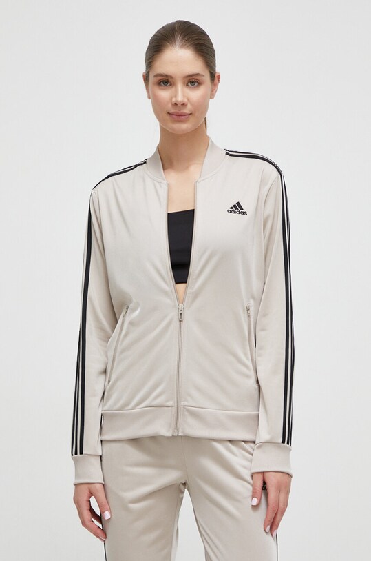 adidas dres Essentials tkanina beżowy IJ8786