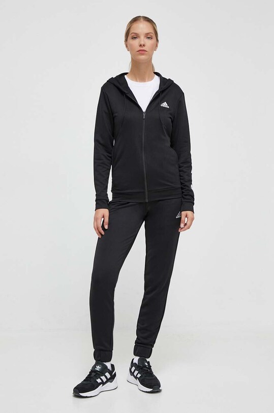 Trenirka adidas natpis crna HZ2258