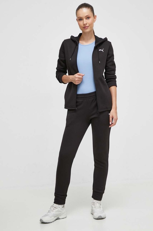 Puma dres dzianina czarny 622637