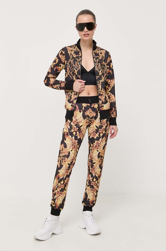 PLEIN SPORT dres dzianina czarny FACC.WJJ0167.SJO002N