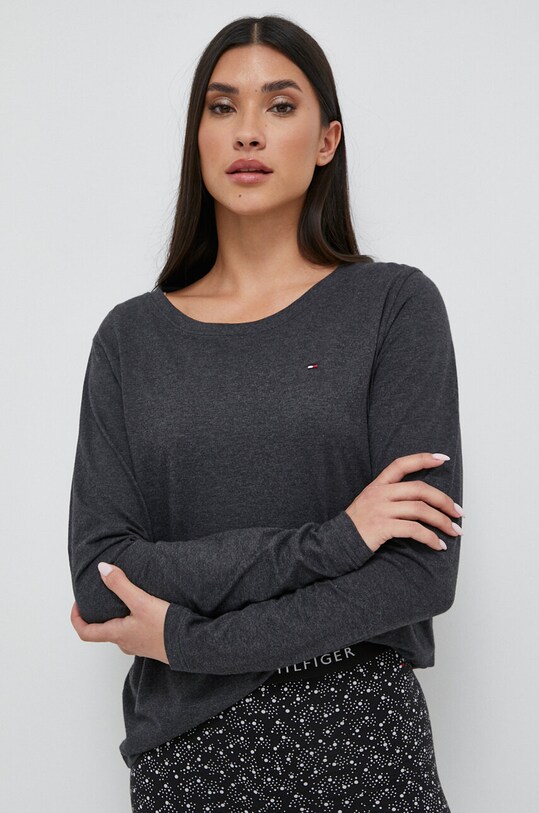 Odzież Tommy Hilfiger komplet lounge UW0UW04875 szary