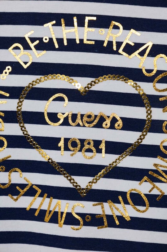 Dziewczynka Guess komplet niemowlęcy A3YG14.K6YW0.9BYX granatowy