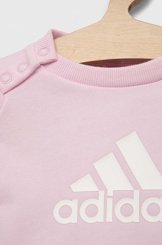 Dziewczynka adidas dres niemowlęcy IJ8863 różowy