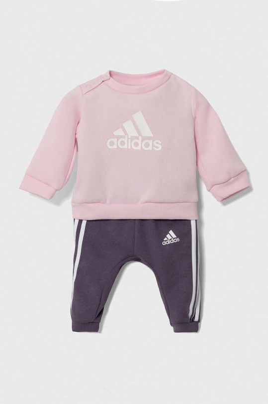 adidas dres dziecięcy dzianina różowy IJ8856