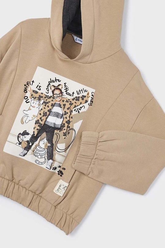 Mayoral dres dziecięcy beżowy 4864.6M.Mini.9BYX