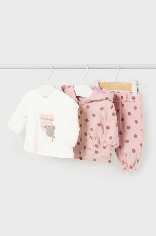Mayoral Newborn komplet niemowlęcy 2666.2C.Newborn.9BYX różowy AW23