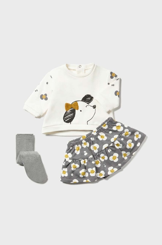 Komplet za bebe Mayoral Newborn Planet friendly bež 2849.2H.Newborn.9BYX