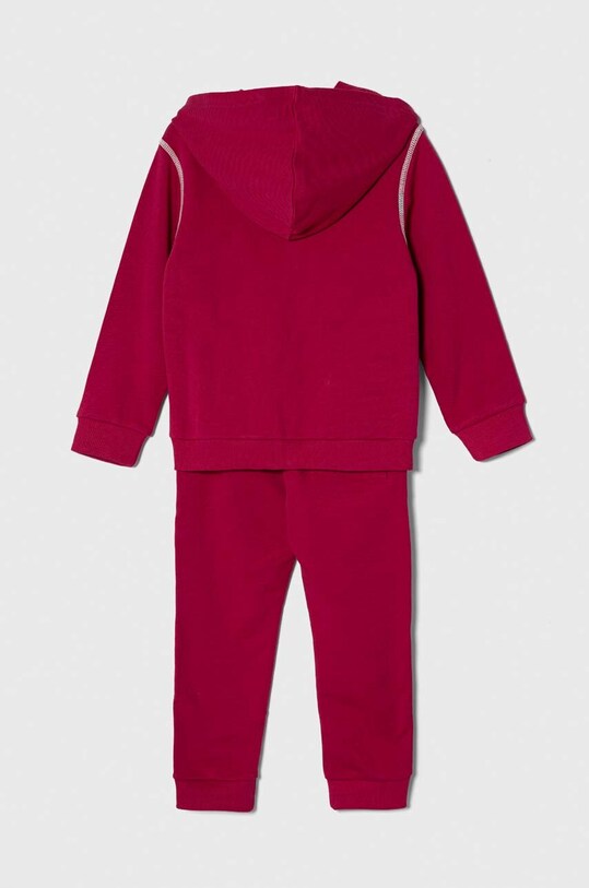 Παιδική βαμβακερή αθλητική φόρμα United Colors of Benetton 3J68GK00C.G.P.SEASONAL ροζ AW23