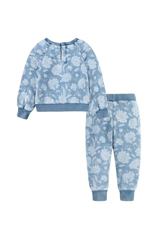 Levi's dres niemowlęcy 1EJ247 niebieski AW23
