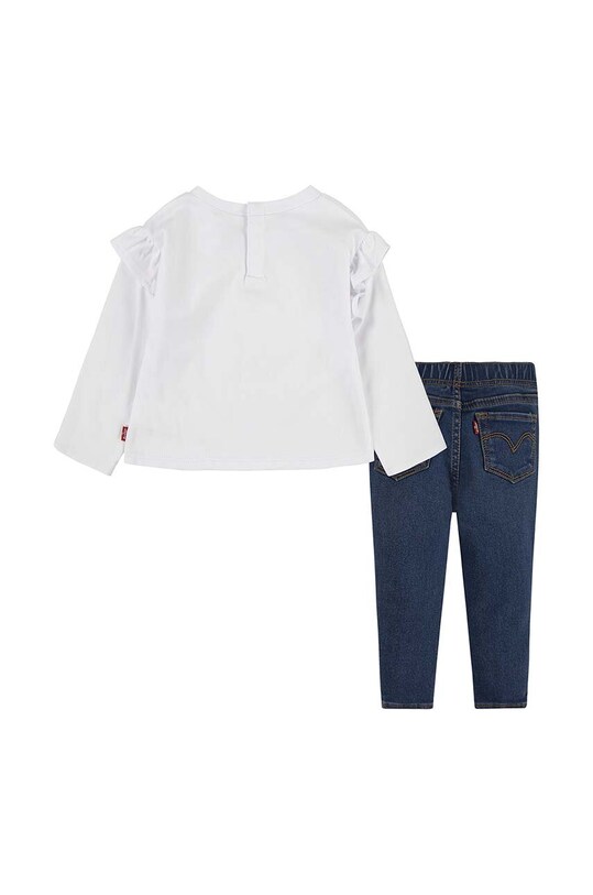 Levi's komplet niemowlęcy 1EJ252 biały AW23