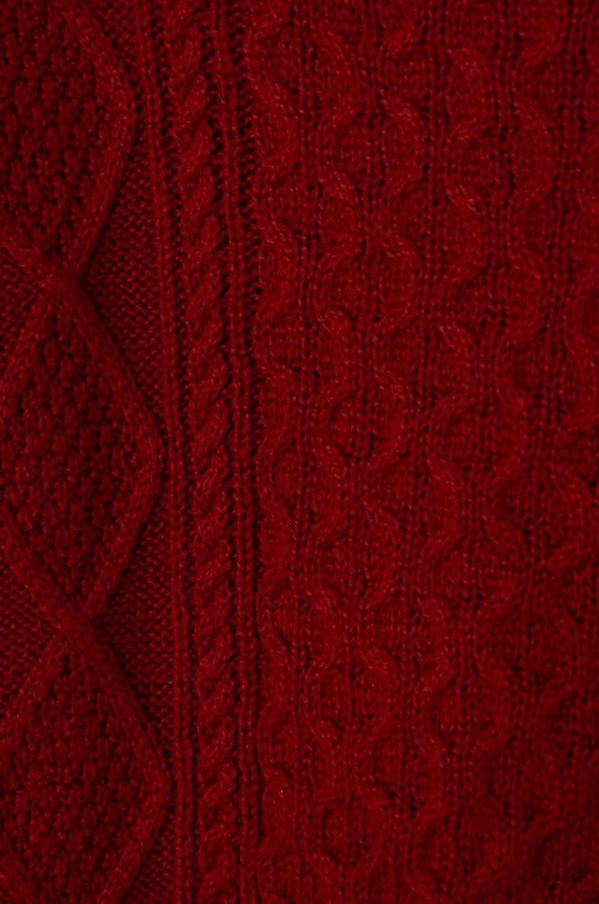 Dziewczynka Abercrombie & Fitch sweter dziecięcy KI250.3074 bordowy