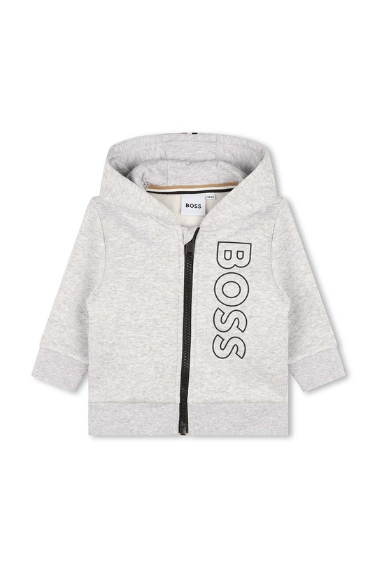 BOSS komplet dziecięcy dzianina szary J08085.74.81