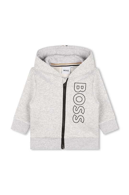 BOSS komplet dziecięcy dzianina szary J08085.74.81